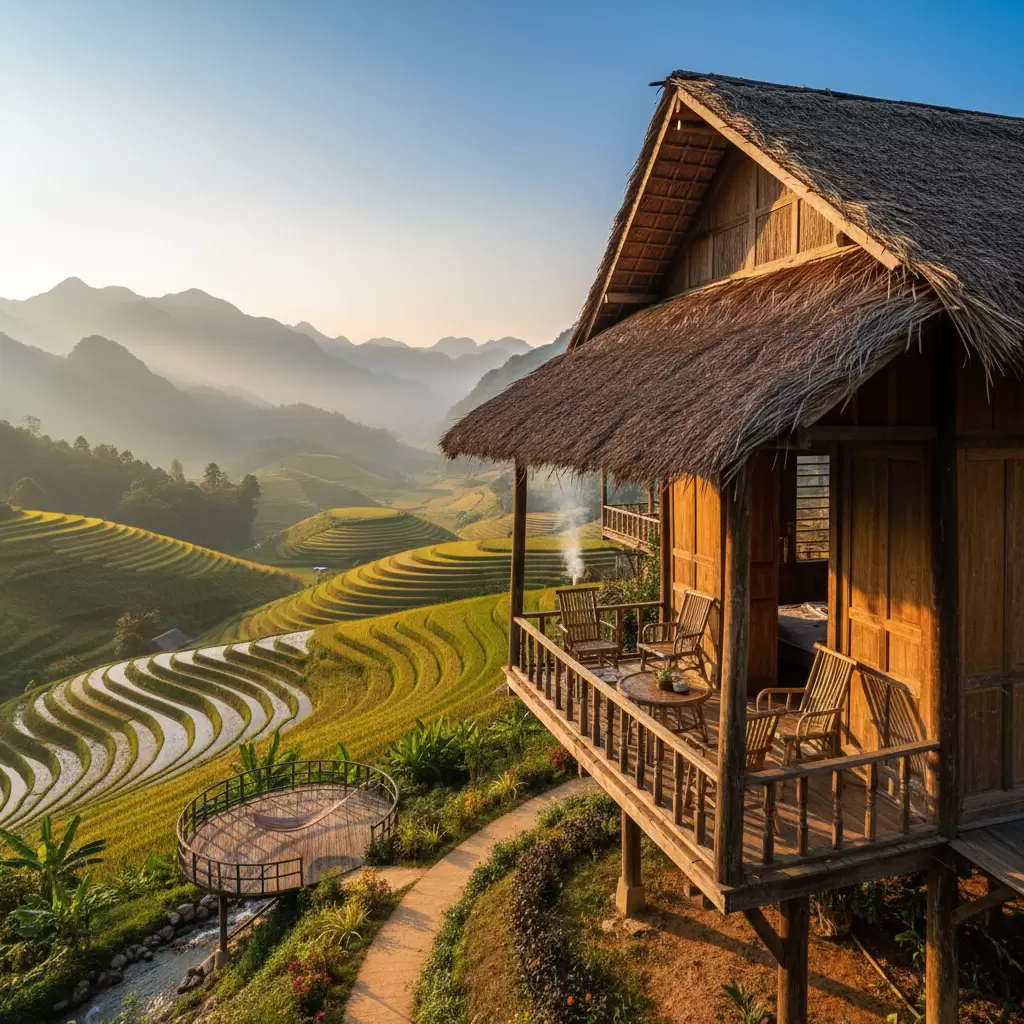 Top 10 Homestay Pù Luông view ruộng bậc thang đẹp nhất và kinh nghiệm đặt phòng