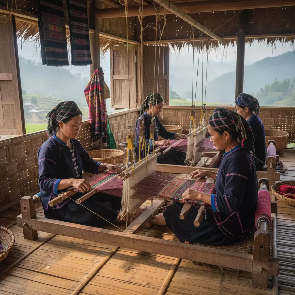 Du lịch cộng đồng ở Pù Luông: Trải nghiệm ngủ nhà sàn và ăn cơm bản