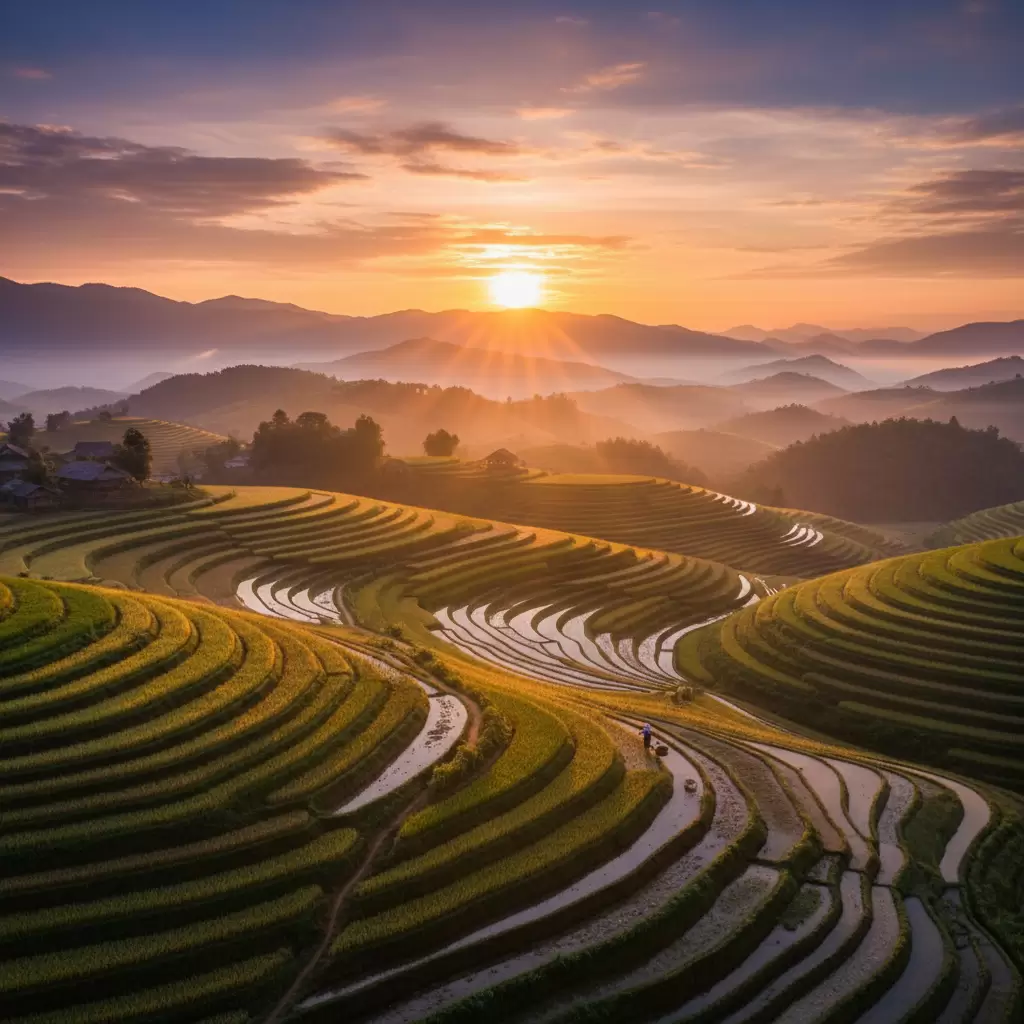 Kinh nghiệm săn mây và ngắm bình minh ở Pù Luông từ A đến Z