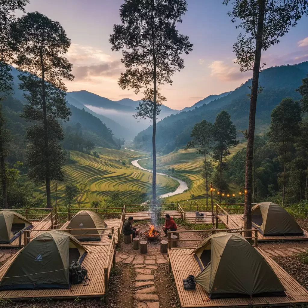 Những kinh nghiệm cần biết khi cắm trại ở núi rừng Thanh Hóa Những kinh nghiệm cần biết khi cắm trại ở núi rừng Thanh Hóa