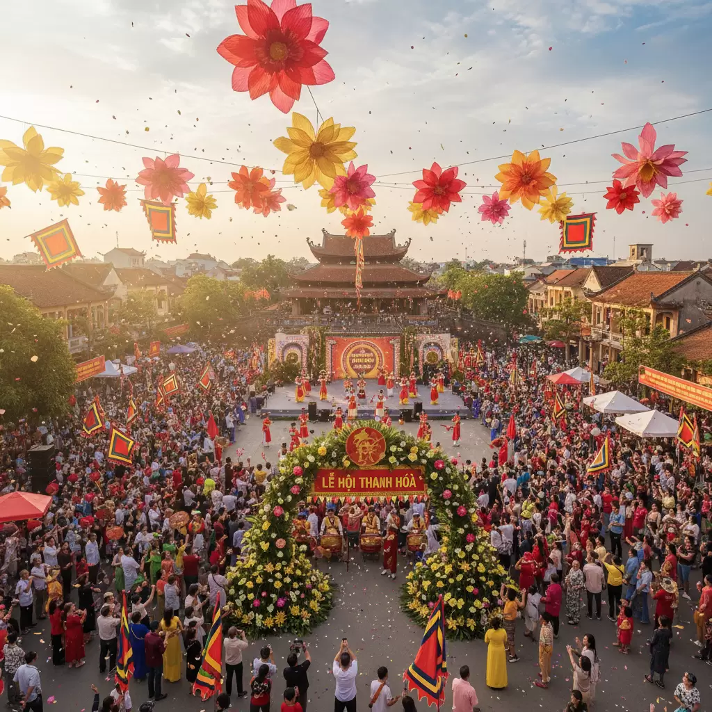 Lễ hội truyền thống đặc sắc ở Thanh Hóa trong năm: Nét đẹp văn hóa xứ Thanh Lễ hội truyền thống đặc sắc ở Thanh Hóa trong năm: Nét đẹp văn hóa xứ Thanh