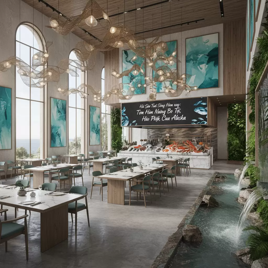 Review Nhà hàng Biển Nhớ – Thanh Hóa: Thiên đường hải sản Sầm Sơn